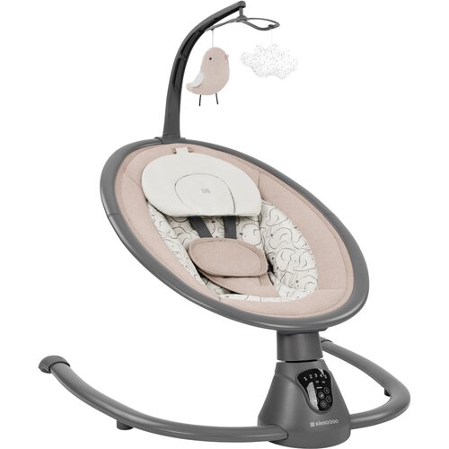 Kikka Boo Ljuljaška TWIDDLE side-to-side sa adapterom i daljinskim upravljačem beige Cene