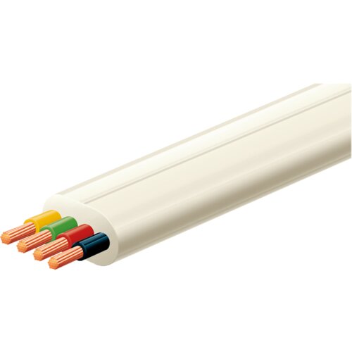 Home Telefonski kabl, bakar, 4/4, 100 met - TK 1/WH, Bijeli Slike