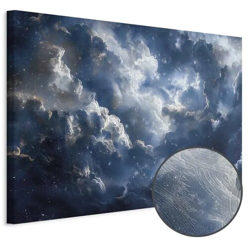  Slika - Astronomical Wonders: Clouds and Stars in Harmonious Combination 120x80 Cijene