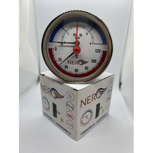 Nero Termomanometar do 120 &deg;C 1/2&Prime; Cene