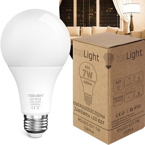 Žarulja LED RSL021 E27 7W Topla Slike