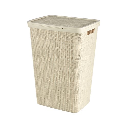 Curver KO&amp;Scaron; ZA PERILO - JUTA, 58L, 43X60X34 CM, BEL Slike
