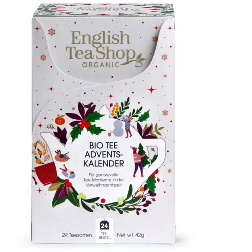 English Tea Shop Bio čaj adventni koledar (beli) - 24 čajnih vrečk Cene