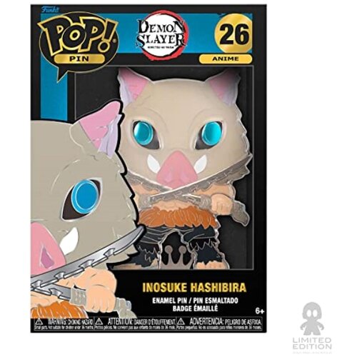 Funko Loungefly velik pop! Enamel Pin - Inosuke hashibira - Demon Slayer: Insuke Hasibira Chase Group - zbirateljska broška - za nahrbtnike in torbe, (20499392) Cene