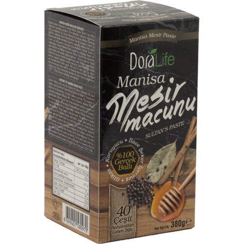 DORALIFE Zaslađeni proizvod na bazi začinskog bilja sa medom i dodacima 380g Cene