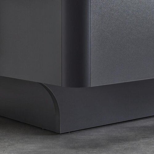 Bessagi Home Oblazinjena Postelja Mariello, Antracit, Rjava, 180x200 Slike