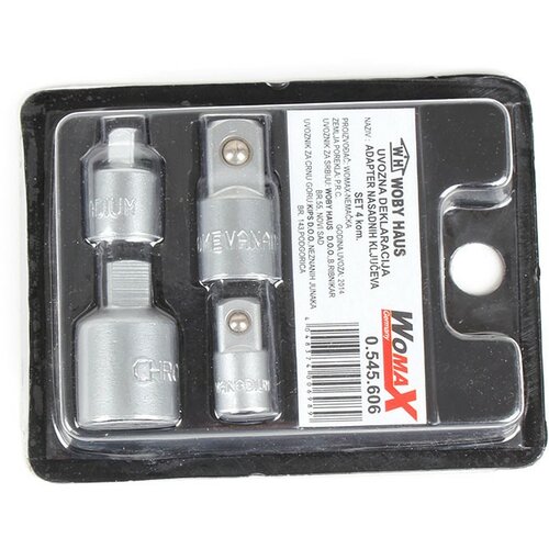 Womax adapter nasadnih kljuceva set 4 kom Cene