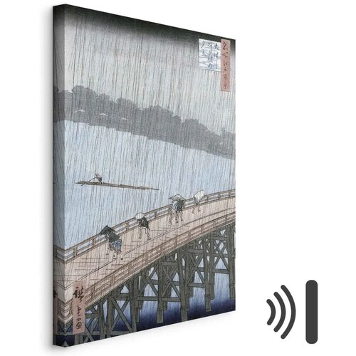  Slika - Utagawa Hiroshige – Sudden Shower over Shin-Ohashi Bridge and Atake 40x60 Akustična Cene