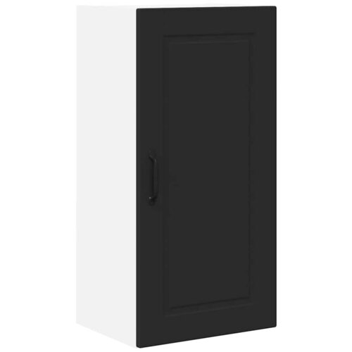 vidaXL Stenska kuhinjska omarica Črna 40 x 31 x 80 cm Konstruiran les, (5000091933) Cene
