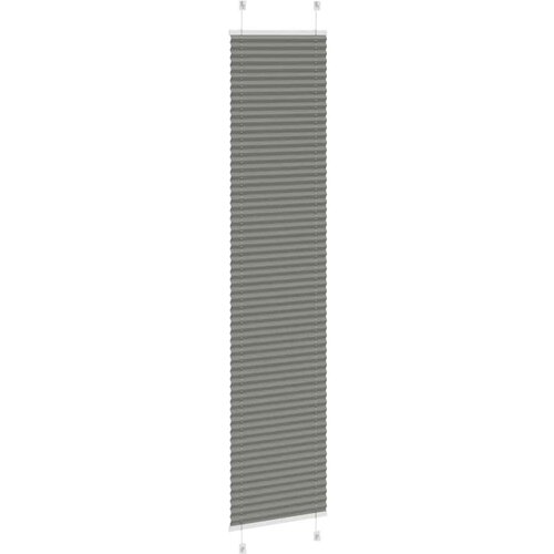 VidaXL Plisirana roleta antracit 45x200 cm &amp;scaron;irina tkanine 44,4 cm Slike