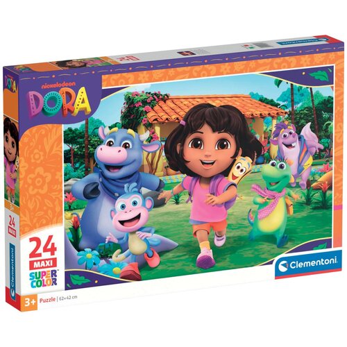 Clementoni puzzle maxi 24kos Dora 24826 Slike