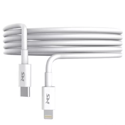 MS Industrial CABLE USB-C ->LIGHTNING, 2m, bijeli