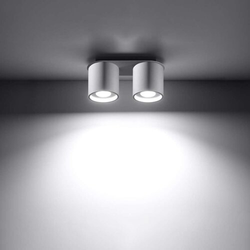  Sollux SL.0056 - Spot svetiljka ORBIS 2 2xGU10/40W/230V bela Slike