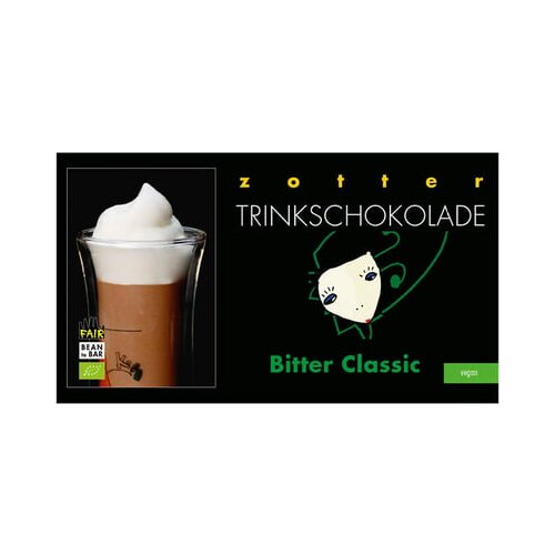 Zotter Schokoladen Vroča čokolada Bitter Classic Cene