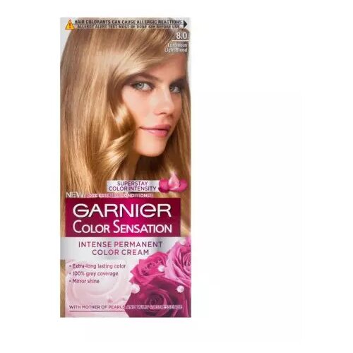 Garnier color Sensation 8.0 svetlo plava farba za kosu Slike