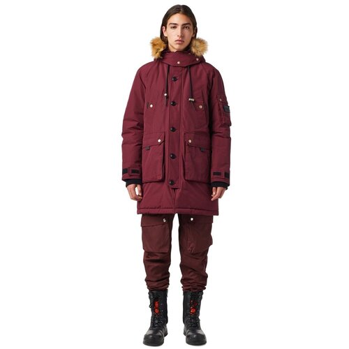 Diesel Jacket - W-COLBY-21 JACKET red Slike