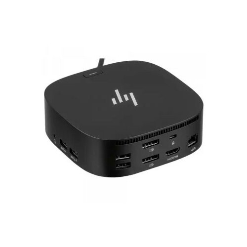 Hp G5 essential dock Euro 1 USB-C 3.1, 2 DP 1.4, 1 HDMI 2.0 1 RJ-45, 4 USB-A 3.1, 1 combo audio jack ( 72C71AA ) Cene