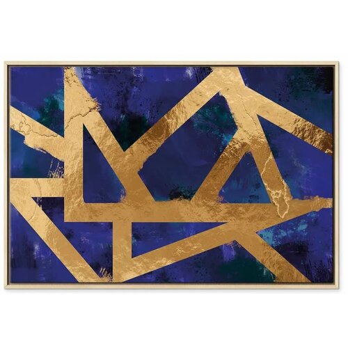  Slika - Golden Geometry (1 Part) Wide 60x40 Cijene
