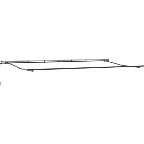 VidaXL Automatska uvlačna tenda žuta i narančasta 600x300 cm Slike
