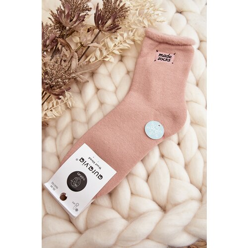 Aura.via Women's Thick Socks Pink Cijene