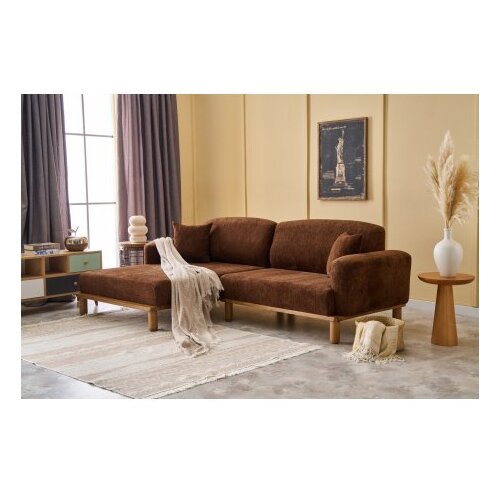 Atelier Del Sofa ugaona garnitura Rens Left Brown Copper Cene