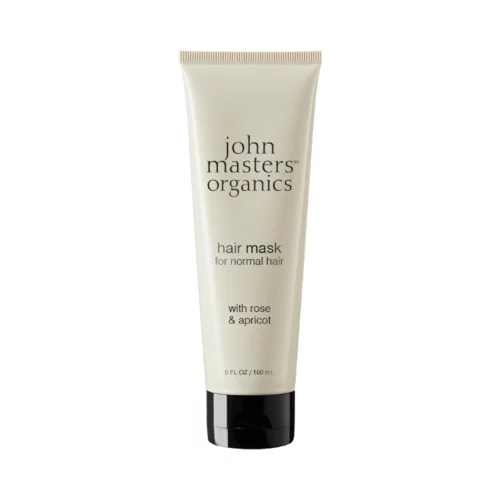 John Masters Organics hair mask for normal hair with rose & apricot