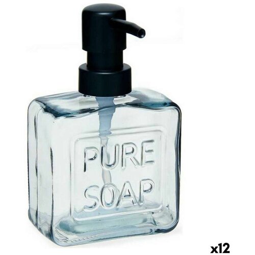  Dozator za Sapun Pure Soap 250 ml Kristal Crna Plastika (12 kom.) Cijene