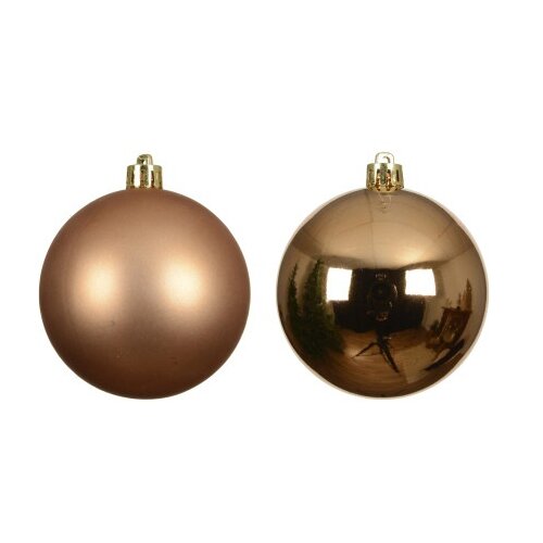 DEKOR DOM dekoracija - hanging bauble set mix 6pcs 8cm 022814 - brandy - kmg ( 045600 ) Cene