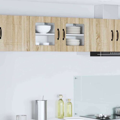 vidaXL Zidni kuhinjski ormarić 2 pcs Sonoma hrast 40 x 31 x 40 cm Cene