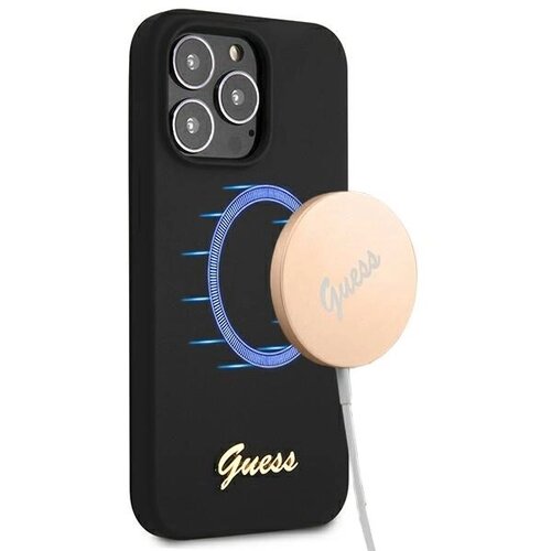 Guess HARDCASE OVITEK ZA IPHONE 13 PRO MAX 6.7 ZA MAGSAFE ČRNA, (21833557) Cene