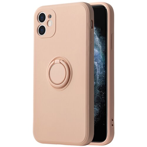 Onasi Silikonski ovitek Liquid Ring za Xiaomi Redmi Note 12 4G - roza Cene