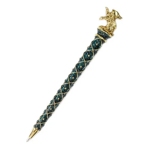 The Noble Collection - HARRY POTTER - HUFFLEPUFF PEN GOLD PLATED