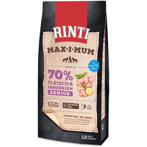Rinti Maximum Senior - piletina - 2 x 12 kg