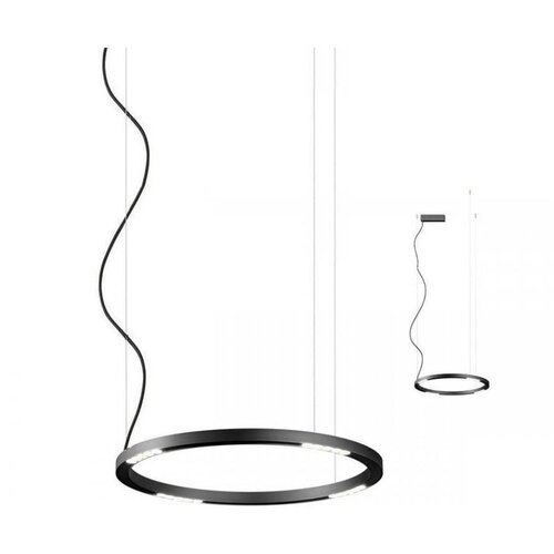  Redo 01-2204 - LED luster na sajli UNION LED/34W/230V 3000K Ø 60 cm crni Cene