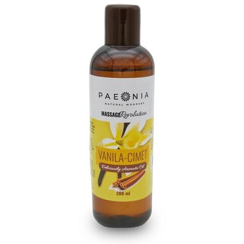 Paeonia Ulje za masažu Vanila i cimet, 200 ml Slike