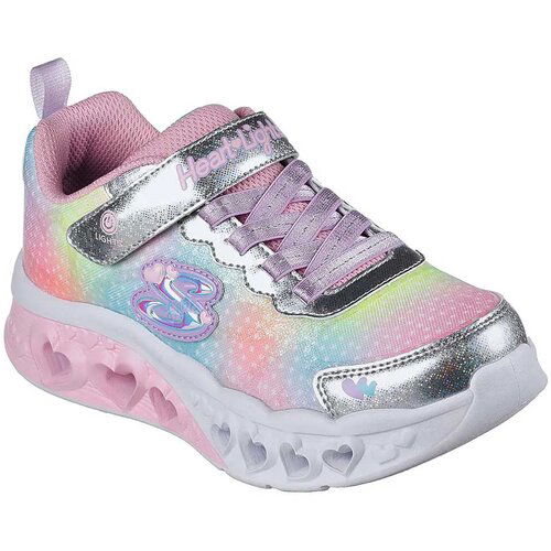 Skechers Patike za devojčice Flutter Heart Lights 302315L-SMLT šarene Slike