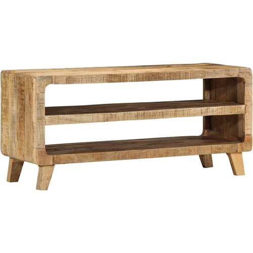  ormarić 105x46x32 cm puno drvo grubo mango Slike