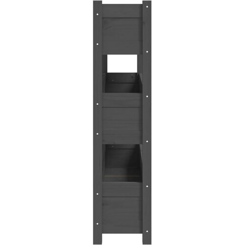  Sadilica siva 112 x 25 x 104,5 cm od masivne borovine Slike