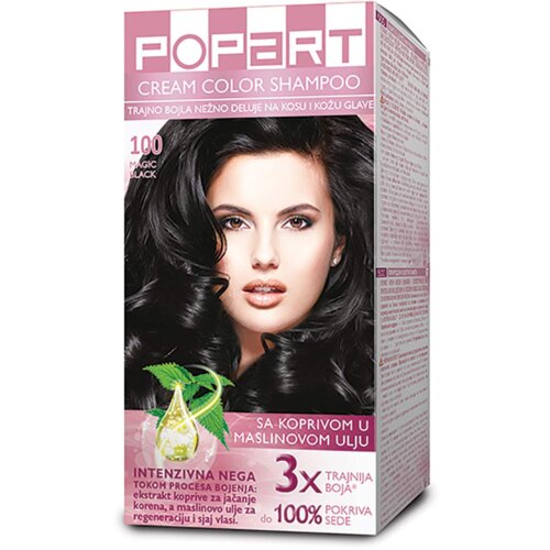 Still popart color šampon za kosu 100 magično crna Cene