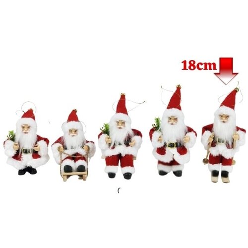  deda mraz sa skijama 18CM crveni 42/70210 Cene
