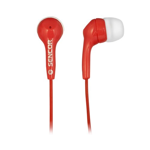 Sencor SEP 120 crvene slušalice Slike