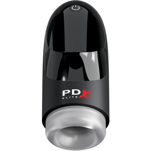 Pipedream PDX Elite Hydrogasm Frosted-Black Cene