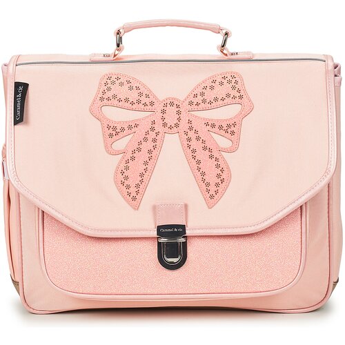 CARAMEL &amp;amp; CIE &amp;Scaron;olska torba CARTABLE 38 CM LADY PINK Rožnata Slike