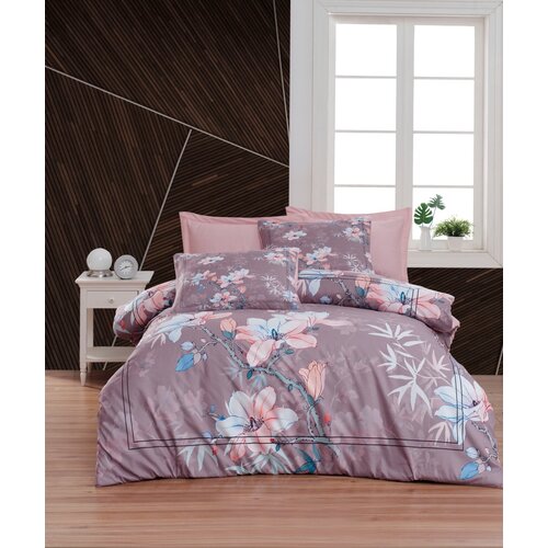Aberto Design bračni set posteljine 483, 200x220cm, roze Slike