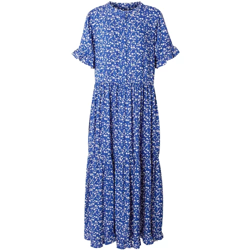 Lollys Laundry Košulja haljina 'Suzie' tamno plava / bijela