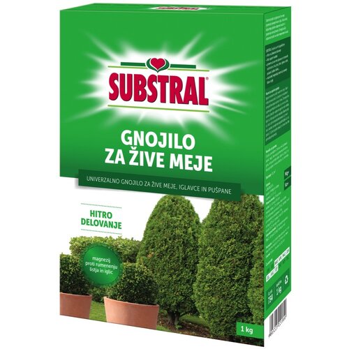 Substral gnojilo za žive meje, 1 kg Slike