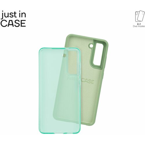 Just In Case 2u1 extra case mix paket zeleni za S21FE Slike