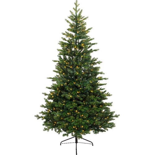 Novogodi&amp;scaron;nja jelka sa LED svetlom 210cm zimzelena Slike