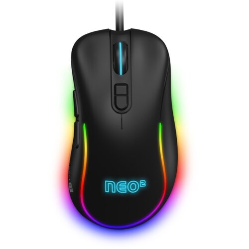 Connect IT CMO-3589-BK - LED RGB žični gejmerski mi&amp;scaron; 200-7200 DPI crna Slike