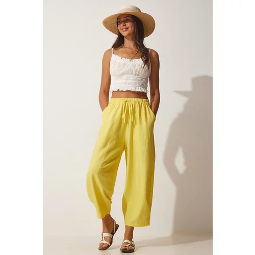 Happiness İstanbul Pants - Yellow - Relaxed